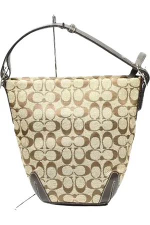 Coach Femme, Pre-owned, , Taille: ONE Size Pre-owned Toile sacs-ports-paule