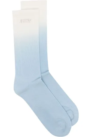 Autry Unisex, Sous-vêtements, Multicolore, Taille: S Chaussettes Côtelées avec Logo Brodé