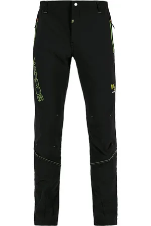 Karpos Homme, Sport, Noir, Taille: 4XL Pantalon Ramezza Light Noir/Vert