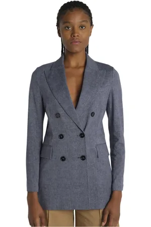 Blazer en coton online femme