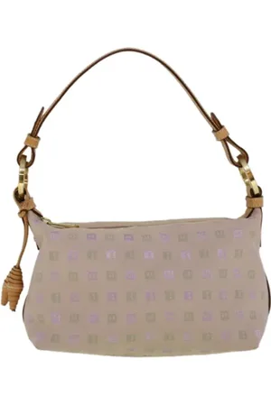 Bally Femme, Pre-owned, Rose, Taille: ONE Size Pre-owned Toile sacs-main