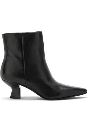 carmens Femme, Chaussures, Noir, Taille: 38 EU Bottines en Cuir Minimalistes