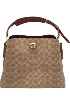 Coach Femme, Pre-owned, Brun, Taille: ONE Size Pre-owned Toile sacs-main