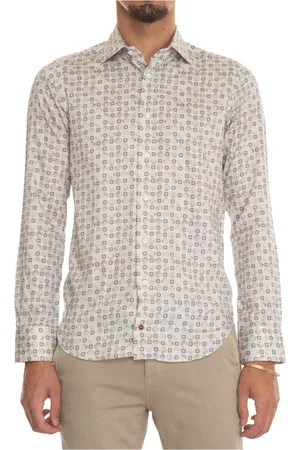 Carrel Homme, Chemises, Blanc, Taille: 3XL Chemise Casual Col Italie
