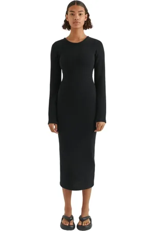Axel Arigato Femme, Robes, Noir, Taille: 42 FR Robe Fleur Dos Ouvert