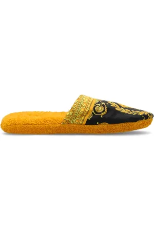 VERSACE Homme, Chaussures, , Taille: S Chaussons en coton