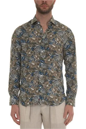 Carrel Homme, Chemises, Vert, Taille: 3XL Chemise Fantaisie Florale