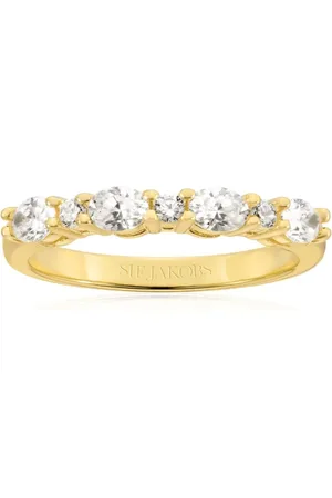 Sif Jakobs Femme, Accessoires, Jaune, Taille: 50 MM Bague Ellera Ovale