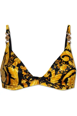 VERSACE Femme, Sous-vêtements, Jaune, Taille: 40 FR Soutien-gorge avec motif Barocco