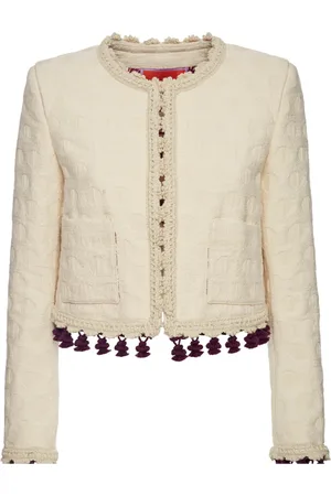La DoubleJ Femme, Vestes, , Taille: 40 FR Veste Brodée Icône Parisienne