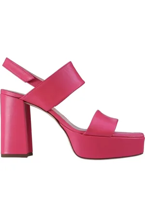 Högl Femme, Chaussures, Rose, Taille: 39 EU Sandales à Talons Hauts Orange Vibrant