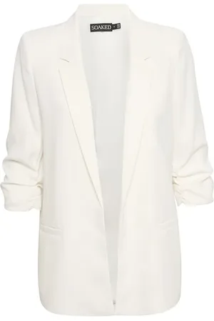 Soaked in Luxury Femme, Vestes, Blanc, Taille: 36 FR Blazers