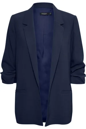 Soaked in Luxury Femme, Vestes, Bleu, Taille: 36 FR Night Sky Blazer Veste