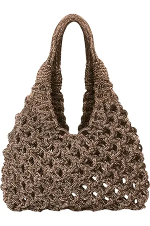 Hibourama Femme, Sacs, Brun, Taille: ONE Size Sac Vannifique Fait Main - Moderne et Élégant
