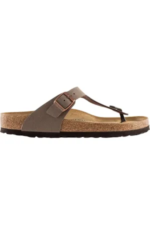 Birkenstock Unisex, Chaussures, Brun, Taille: 42 EU Gizeh Birko-Flor Sandales