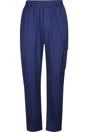 Family First Homme, Pantalons, Bleu, Taille: L Slim-fit Pantalons