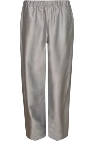 Giorgio Armani Femme, Pantalons, Gris, Taille: 40 FR Pantalon Noir Élégant