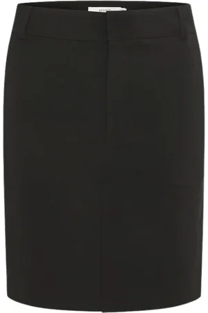 Gestuz Femme, Jupes, Noir, Taille: 42 FR JoelleGZ Midwaist Skirt