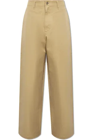 Burberry Homme, Pantalons, Vert, Taille: L Pantalon Chino