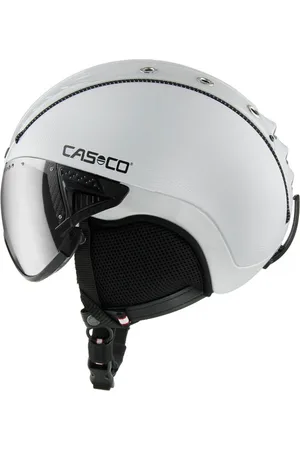 Casco Unisex, Sport, Blanc, Taille: S Ski Accessories