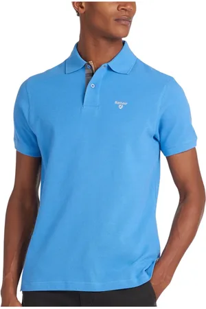 Barbour Homme, Tops, Bleu, Taille: L Polo Chemises