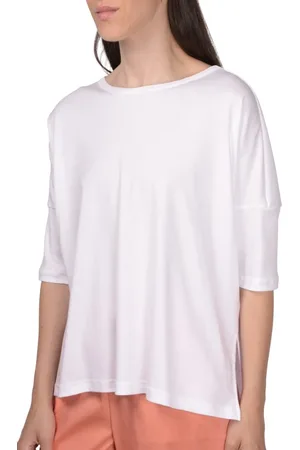 Gran Sasso Femme, Tops, Blanc, Taille: 38 FR Long Sleeve Hauts