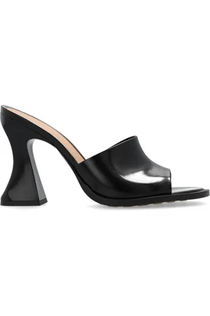 Bottega Veneta Femme, Chaussures, Noir, Taille: 38 1/2 EU Cha-Cha Mules à Talons
