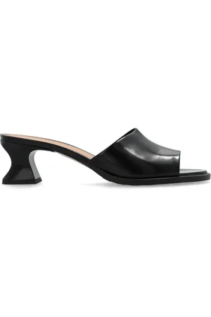 Bottega Veneta Femme, Chaussures, Noir, Taille: 38 1/2 EU Cha-Cha Mules à Talons