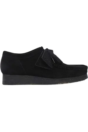 Clarks Homme, Chaussures, Noir, Taille: 44 1/2 EU Wallabee Chaussures