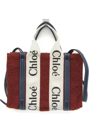 Chloé Femme, Pre-owned, Multicolore, Taille: ONE Size Pre-owned Laine sacs-main