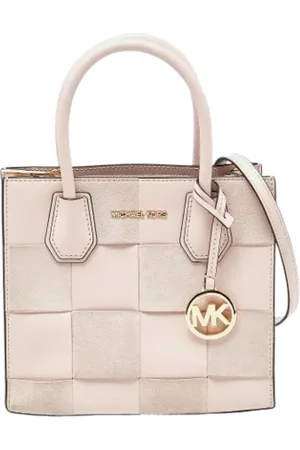 Michael Kors Femme, Pre-owned, Rose, Taille: ONE Size Pre-owned Cuir cabas