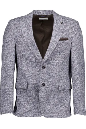 Carl Gross Homme, Vestes, Bleu, Taille: L Blazers