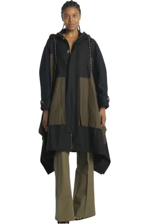 Colville Femme, Manteaux, Multicolore, Taille: 40 FR Veste en Coton Bicolore