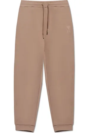 Ami Homme, Pantalons, Brun, Taille: L Pantalon de survêtement avec logo