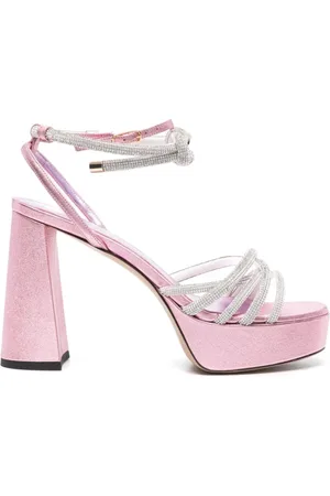 Patou Femme, Chaussures, Rose, Taille: 39 EU High Heel Sandales