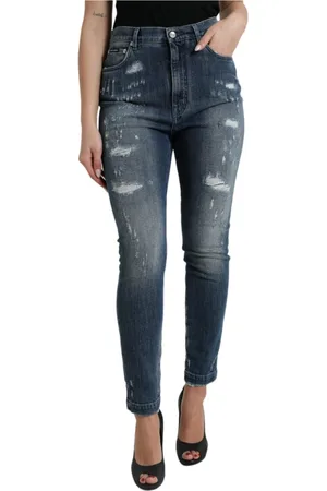 Dolce & Gabbana Femme, Jeans, Bleu, Taille: 36 FR Jeans skinny