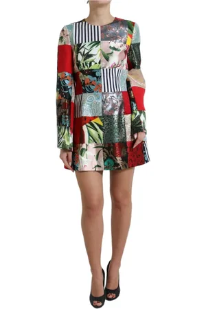 Dolce & Gabbana Femme, Robes, Multicolore, Taille: 40 FR Short Robes