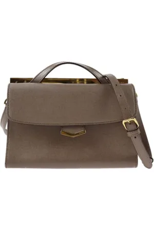 Fendi Femme, Pre-owned, Brun, Taille: ONE Size Pre-owned Cuir sacs-main