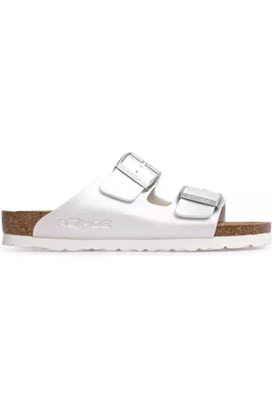 Rohde Femme, Chaussures, Blanc, Taille: 43 EU Flat Sandales
