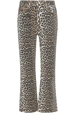 Ganni Femme, Jeans, Brun, Taille: W27 Jean court