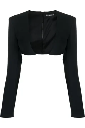 DAVID KOMA Femme, Vestes, Noir, Taille: 36 FR Blazers