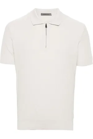 corneliani Homme, Tops, Blanc, Taille: 2XL T-Chemises