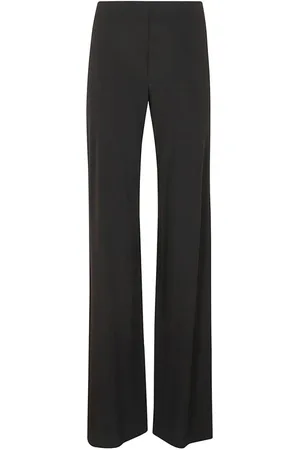 Alberta Ferretti Femme, Pantalons, Noir, Taille: 38 FR Straight Pantalons