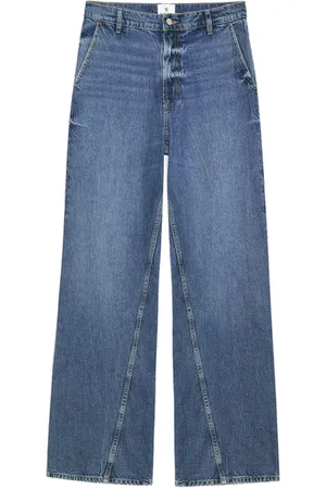 ANINE BING Femme, Jeans, Bleu, Taille: W31 Wide Jeans