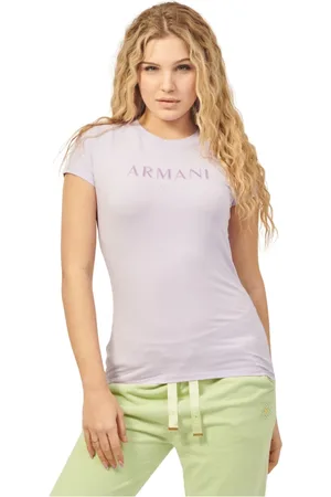 Armani Exchange Femme, Tops, Violet, Taille: 40 FR Hauts sans manches
