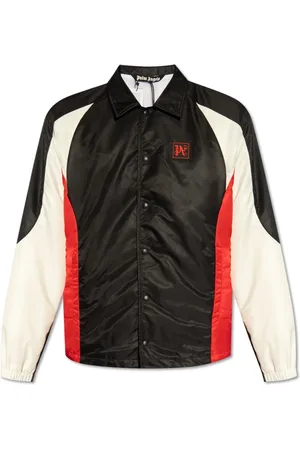 Palm Angels Homme, Vestes, Noir, Taille: S Veste avec Logo