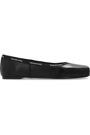 Alexander Wang Femme, Chaussures, Noir, Taille: 39 EU Ballerines en cuir Billie