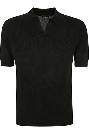 BARBA Homme, Tops, Noir, Taille: L Pull en Maille Noir