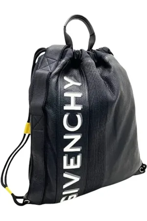Givenchy Femme, Pre-owned, Noir, Taille: ONE Size Pre-owned Cuir sacs-dos