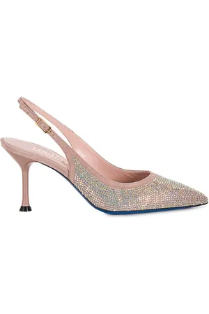 LORIBLU Femme, Chaussures, Multicolore, Taille: 36 EU Cristal Talons Hauts en Daim